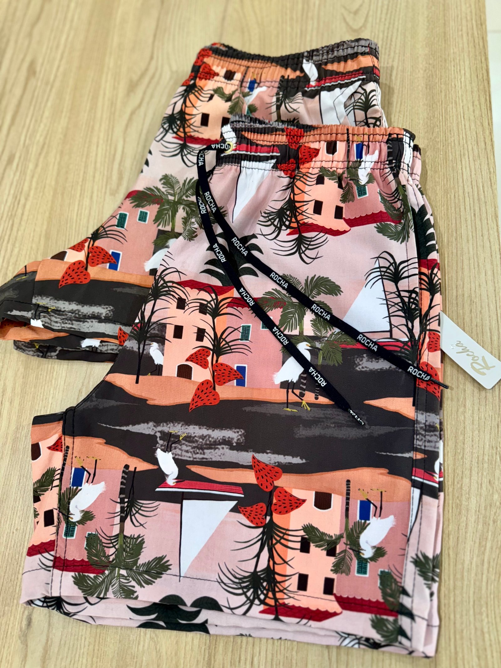 Bermuda Tactel Estampado