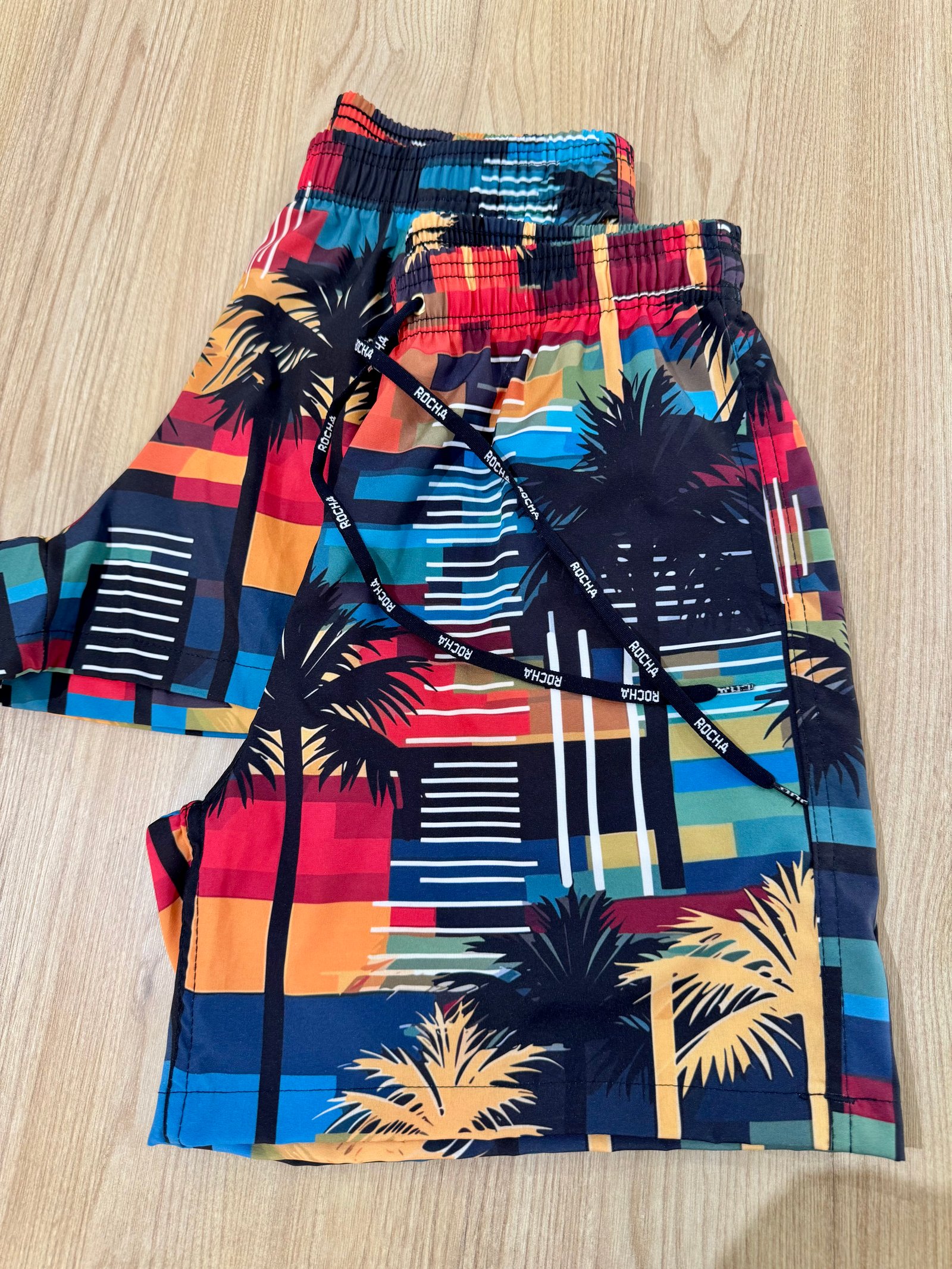 Bermuda Tactel Estampado